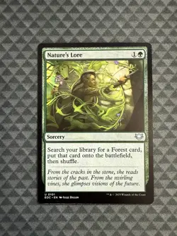 MTG Nature’s Lore #0101 Uncommon Commander: Edge of Eternities (EOC) - Image 1