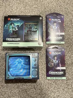 Magic The Gathering- Duskmourn House of Horror Lot- Death Toll- Nightmare Bundle - Image 1