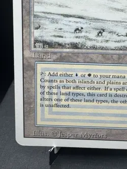 MTG Revised Tundra Rare Dual Land Vintage 1994 LP/NM - Image 5