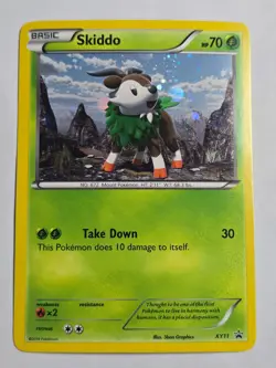 Skiddo XY11 Promo XY Black Star Promos Pokemon NM - Image 1