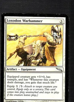 Loxodon Warhammer U Mirrodin 201 LP Normal - Image 1