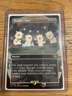 Moogles' Valor (Borderless) Final Fantasy Regular - Image 1