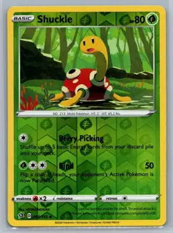 Shuckle 5/192 Rebel Clash Uncommon Reverse Holo Pokemon TCG 2020 - Image 1