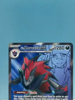 Pokemon TCG Journey Together N’s Zoroark Ex 175/159 Full Art Rare - Image 2