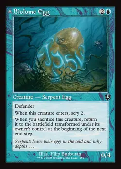 NM Retro Biolume Egg, MTG, Innistrad Remastered, Magic the Gathering, 455 - Image 1