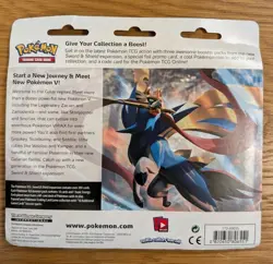 Sword & Shield Base Triple 3 Blister Booster Packs - Galarian Ponyta - Pokemon - Image 2