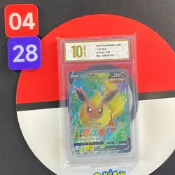 Pokemon TCG Chinese Flareon V Scarlet & Violet, CS4aC 136/132 SR Grade10 - Image 1