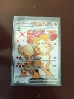 Arcanine ex 224/198 SV01: Pokemon Scarlet & Violet Base Set Ultra Rare Holo - Image 1
