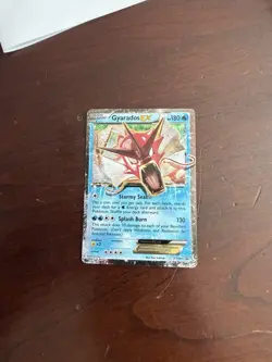 Pokemon TCG Shiny Gyarados EX XY106 Holo Rare Black Star Promos HP - Image 1