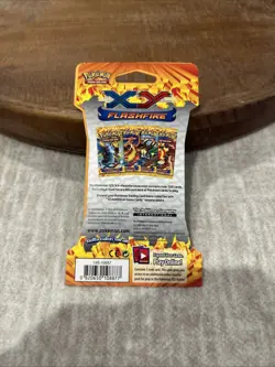Pokemon XY Flashfire Sleeved Booster Pack Mega Charizard Y Artwork - Image 2
