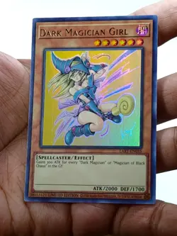 Dark Magician Girl LART-EN035 Ultra Rare LP - Image 2