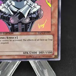 1x Jinzo | YAP1-EN007 | UR | Limited | LP | YuGiOh - Image 3