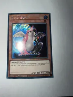 Yu-Gi-Oh Substitoad BLTR-EN054 Secret Rare 1st Edition Near Mint Condition - Image 1