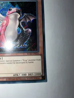 Yu-Gi-Oh Substitoad BLTR-EN054 Secret Rare 1st Edition Near Mint Condition - Image 3
