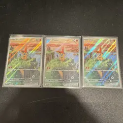 Lot Of 3: Victini 208 Sv: Scarlet & Violet Promo Cards Holo - Image 1