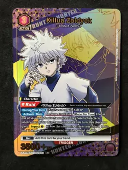 Union Arena: Hunter X Hunter - Killua Zoldyck R* Alternate Art UEX04BT/HTR-2-059 - Image 1