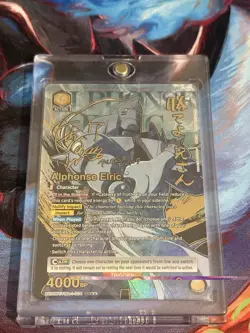 Bandai Alphonse Elric Union Arena Fullmetal Alchemist SR Holo UE09BT/FMA-1-004 - Image 3