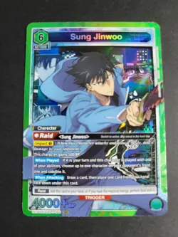 Sung Jinwoo 049 SR Super Rare Union Arena Solo Leveling - Image 1