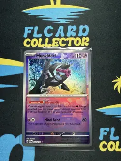 Munkidori 044/131 Prismatic Evolutions [Master Ball] Reverse Holo Pokemon TCG NM - Image 1