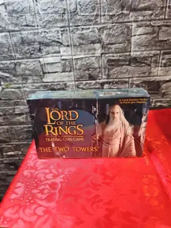 Lord of the Rings Trading Card Game - The Two Towers Sealed Booster Box LoR TCG - Image 1