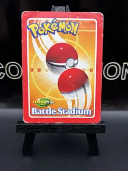 BULBASAUR - 2000 Hasbro Pokemon ThinkChip Battle Stadium Card - HP - Image 5