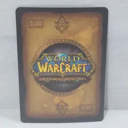 World Of Warcraft Hunt For Illidan Blood Knight Kyria 147/252 Foil TCG Card - Image 3