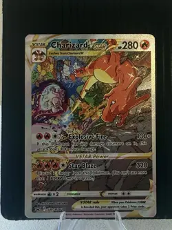 Pokemon Charizard VSTAR SWSH262 Sword & Shield Promo Holo Card English - Image 1
