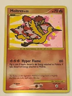 Moltres 149/147 Secret Rare Cosmos Holo Supreme Victors Nintendo Pokemon Card - Image 1