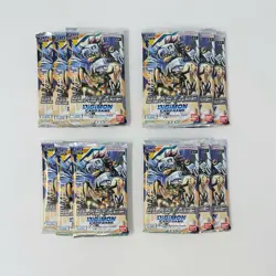 Digimon Blastace Booster Card Game BT14 Pack - LOT of 12 NEW + SEALED! - Image 1
