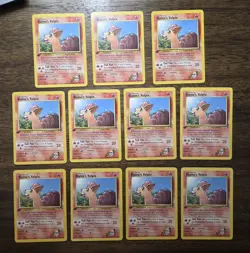 Blaine's Vulpix #65 1st Edition Gym Heroes LP (SINGLE CARD) - Image 1