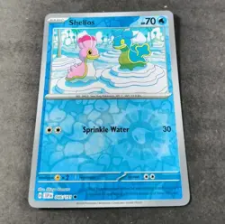 Pokemon Surging Sparks Shellos Reverse Holo Common Card 046/191 NM - Image 1