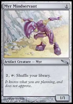 Myr Mindservant ~ Mirrodin [ Excellent ] [ Magic MTG ] - Image 1