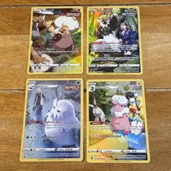 Pokemon TCG Silver Tempest Full Art Bundle 4X CARDS - Image 1