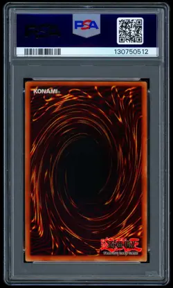 2002 Yugioh RED EYES BLACK DRAGON Ultra Rare Holo 1ST EDITION LOB-070 Card PSA 8 - Image 2