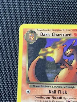 Dark Charizard Team Rocket 21/82 Non-Holo Card MP/LP - Image 2
