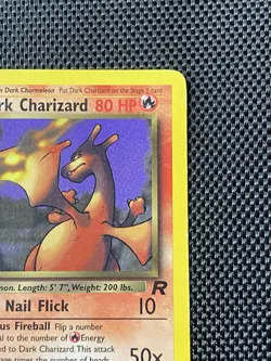 Dark Charizard Team Rocket 21/82 Non-Holo Card MP/LP - Image 3