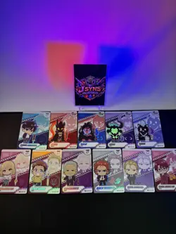 Solo Leveling Mapniverse SR COMPLETE SET 11 CARD LOT Sung Jinwoo Cha Hai-in Igri - Image 1