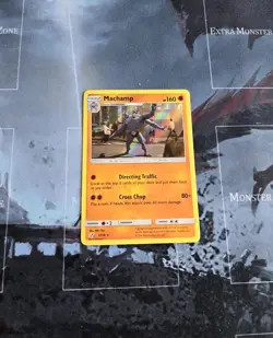 Machamp 13/18 Detective Pikachu Holo Pokemon Card LP - Image 2