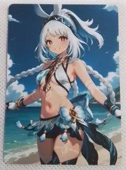 Maulani Genshin Impact Anime Doujin Waifu Double Sided Card AGC CCG - Image 1