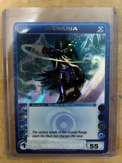 Raimusa Chaotic Card Promo Ripple Holo LP+ MAX Energy Unused Code - Image 1