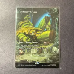 MTG Undercity Sewers #0020 Borderless Mythic TMNT Source Material (PZA) - Image 1