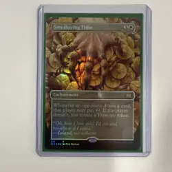 MTG Smothering Tithe #342 Borderless, Foil Double Masters NM Pack Fresh - Image 1