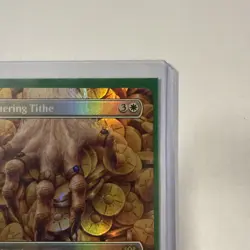 MTG Smothering Tithe #342 Borderless, Foil Double Masters NM Pack Fresh - Image 3