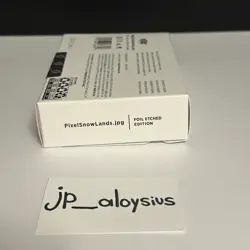 MTG Secret Lair - PixelSnowLands.jpg Foil Etched Edition SEALED Pixel Snow Lands - Image 1