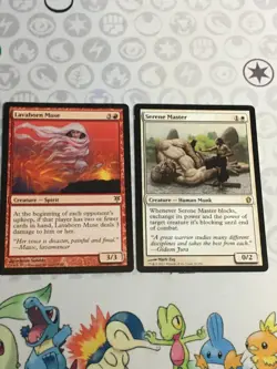 D1326 MAGIC GATHERING SERENE MASTER 20 LAVABORN MUSE 50 HP-DMG R MTG - Image 1