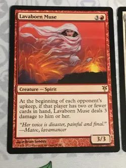 D1326 MAGIC GATHERING SERENE MASTER 20 LAVABORN MUSE 50 HP-DMG R MTG - Image 2