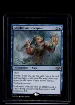 MTG Amphibian Downpour #51 Rare Modern Horizons 3 - Image 1