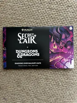 Magic: The Gathering Secret Lair D&D Shadows Over Baldur's Gate Foil Box - Image 1