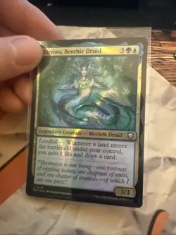 1x Tatyova, Benthic Druid, Ripple Foil, Modern Horizons 3 Commander, MTG NM - Image 3