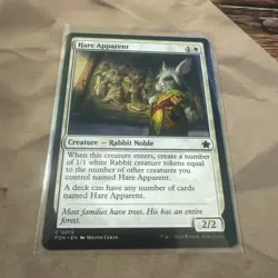 MTG Hare Apparent Foundations Regular NM MTG #0015 - Image 1